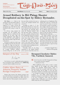 Issue 1, front page.