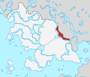 Location of Transtsia (red) in Kyaw Cen, Imerchal and Vansterèl (white)