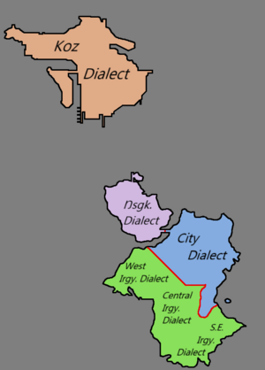 Araçanic Dialect map.png