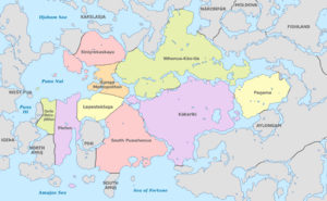 Map of FRP Oblasts