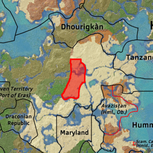 Hertskomestat Ngegypt map.png