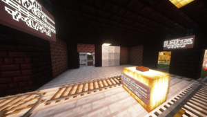 a photo of the platform of Anville Station in Elemental City