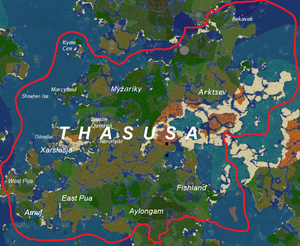 Map of Thasusa